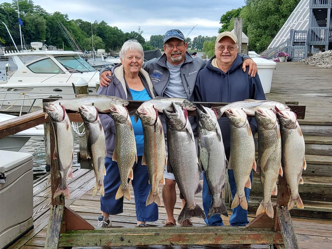 Salmon Fishing Charters In Michigan