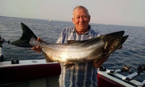 king salmon fishing in Manistee