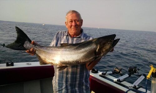 King Salmon Fishing in Manistee
