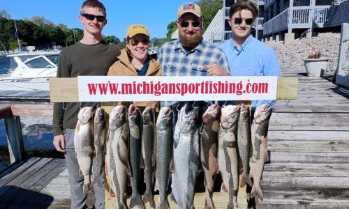 Manistee Michigan Salmon Fishing Charters
