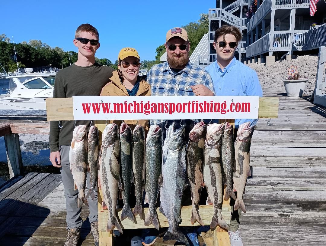 Manistee Michigan Salmon Fishing Charters